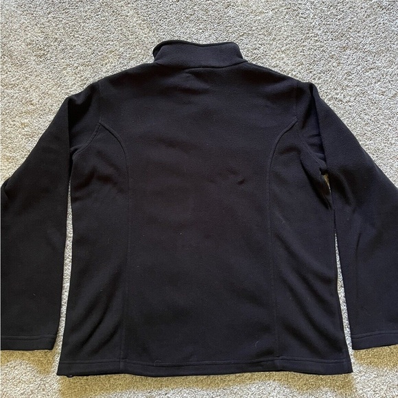 Bass Pro Shop Men’s Black Fleece Jacket Size Large Full Zip Pockets - Picture 12 of 12